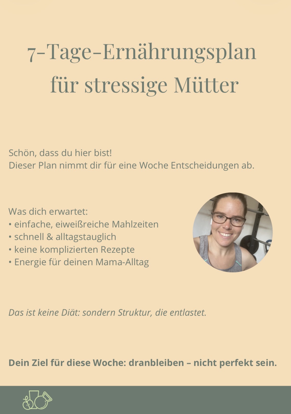 7-Tage-Ernährungsplan für stressige Mütter